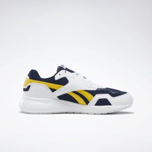 Adidasy Damskie Reebok Royal Dashonic 2.0 Białe/Granatowe/Głęboka Zielone Żółte PL 17YEXQZ